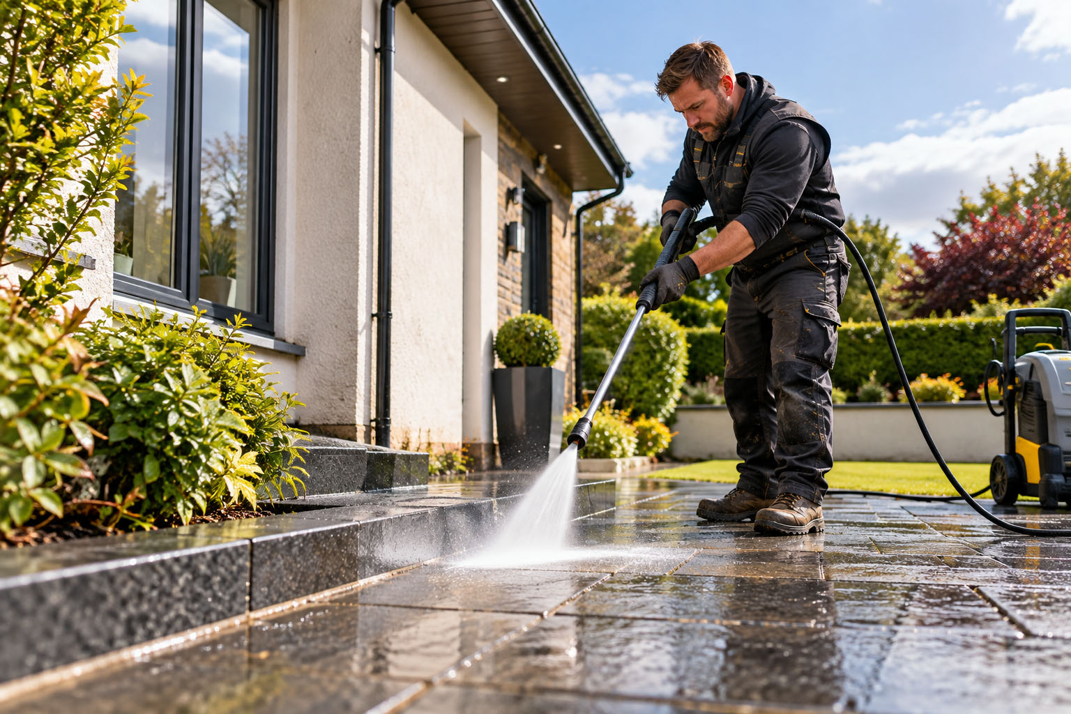 Exterior cleaning